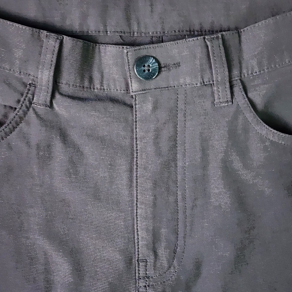 Callaway Golf Pants Mens 32x30 Grey/Brown Micro Rib Performance Stretch EUC - Picture 4 of 10